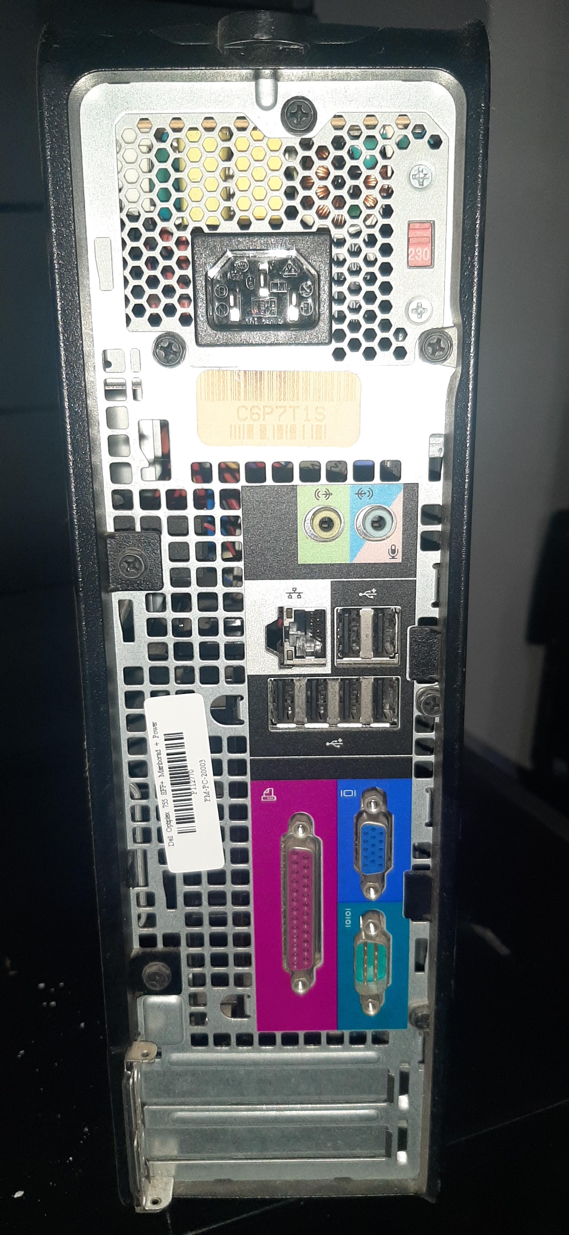 PC Core2 มือสอง มีประกัน Dell OptiPlex 755 Desktop (E8400 Ram4GB HDD250GB)