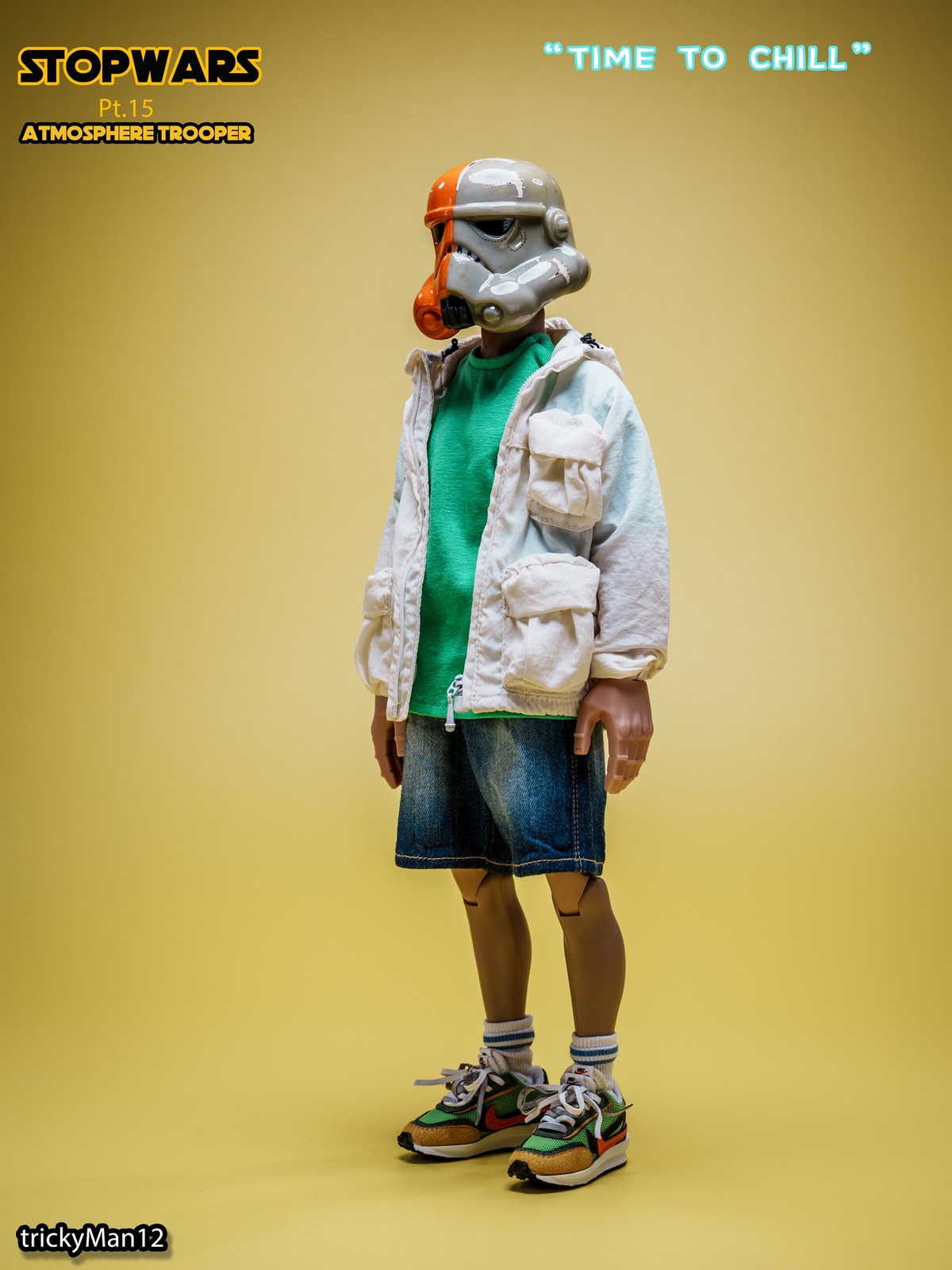 [สั่งจอง] trickyMan12 1/6 : STOPWARS Pt.15 Atmosphere Set Stormtrooper