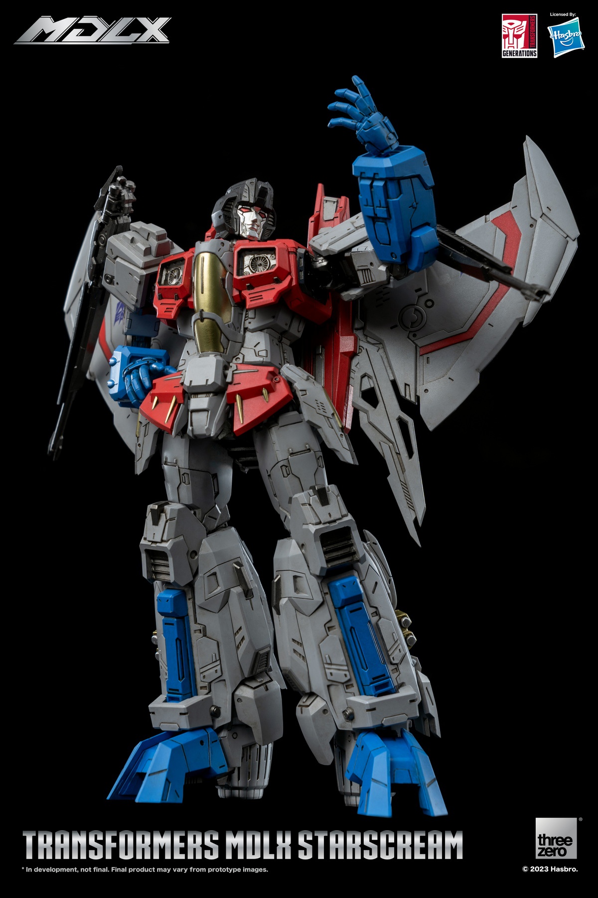 [สั่งจอง] Threezero 3Z03360W0 7.8" Transformers: MDLX - Starscream