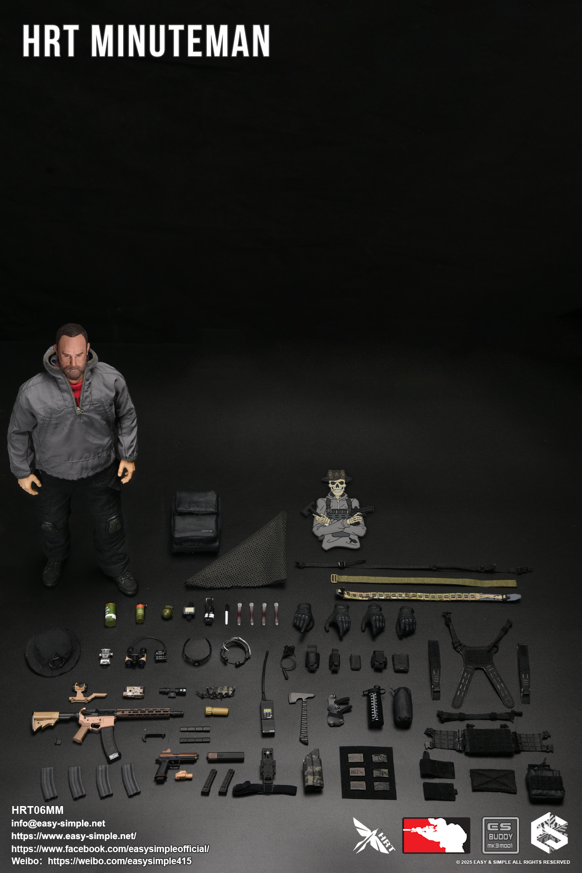 [สั่งจอง]HRT Minuteman HRT06MM 1/6 : ShotShow 2025 Exclusive