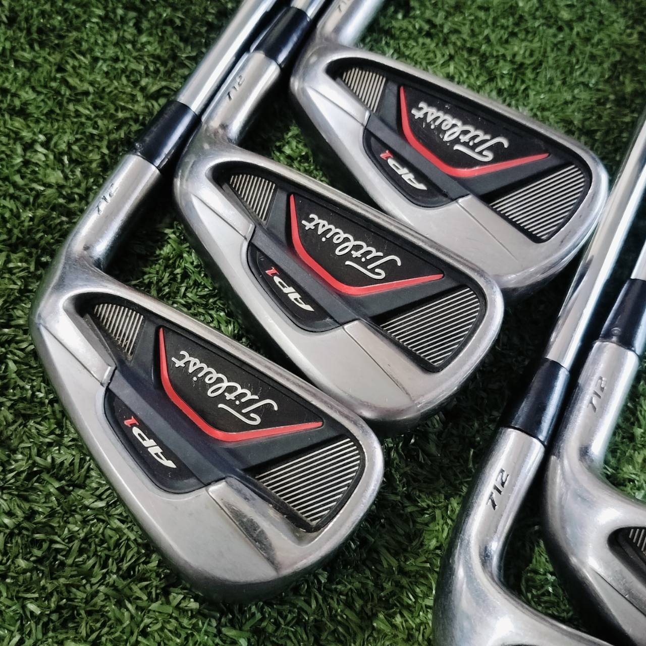 ** ขาดเหล็ก 8 ** IRON SET TITLEIST AP2 712 FORGED ก้าน NS PRO 950 FLEX R มีเหล็ก 5 6 7 9 PW (ลดพิเศษสุดๆ) ไม้กอล์ฟพรีเมี่ยมมือสอง ของแท้ By NakaraLuxurious