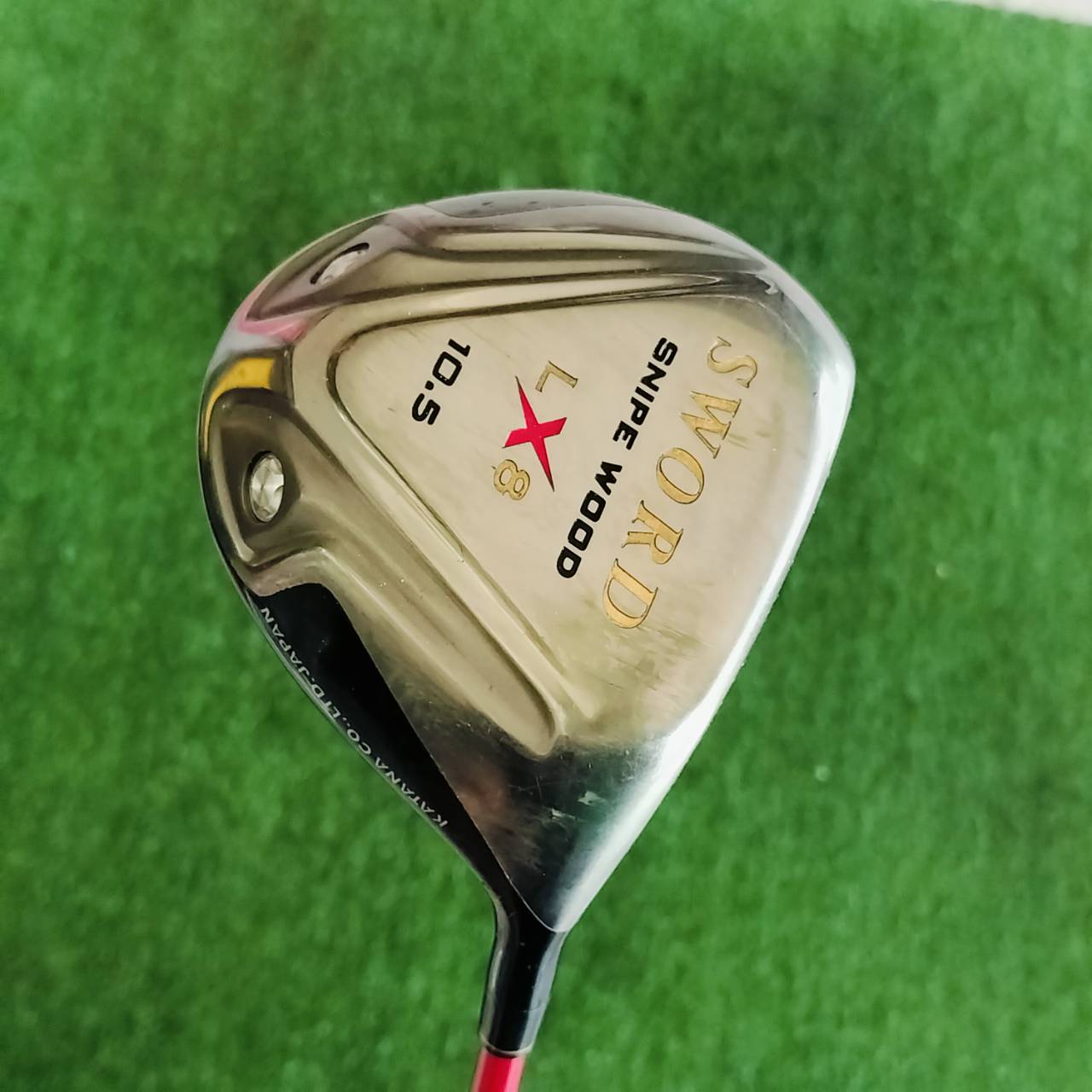 Driver หน้าเด้ง!!! Katana Sword LX8 เป็นไดรเวอร์กอล์ฟจากแบรนด์ญี่ปุ่น Katana Golf ไม้กอล์ฟพรีเมี่ยมมือสอง ของแท้ By NakaraLuxurious