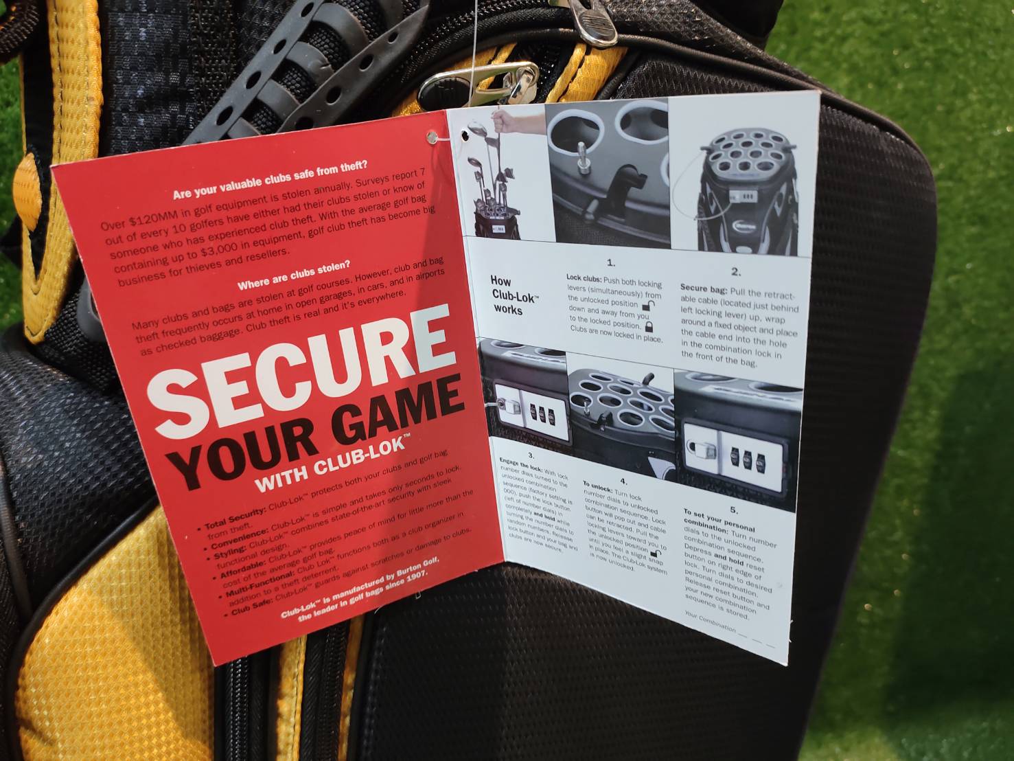 ถุงกอล์ฟ BURTON Club - Lok