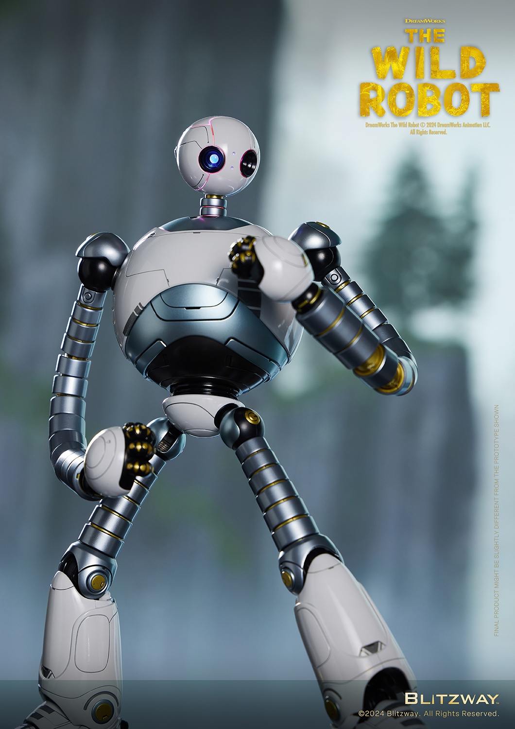 [สั่งจอง] Blitzway BW-CA-11601 : Carbotix Series - The Wild Robot (30Cm)