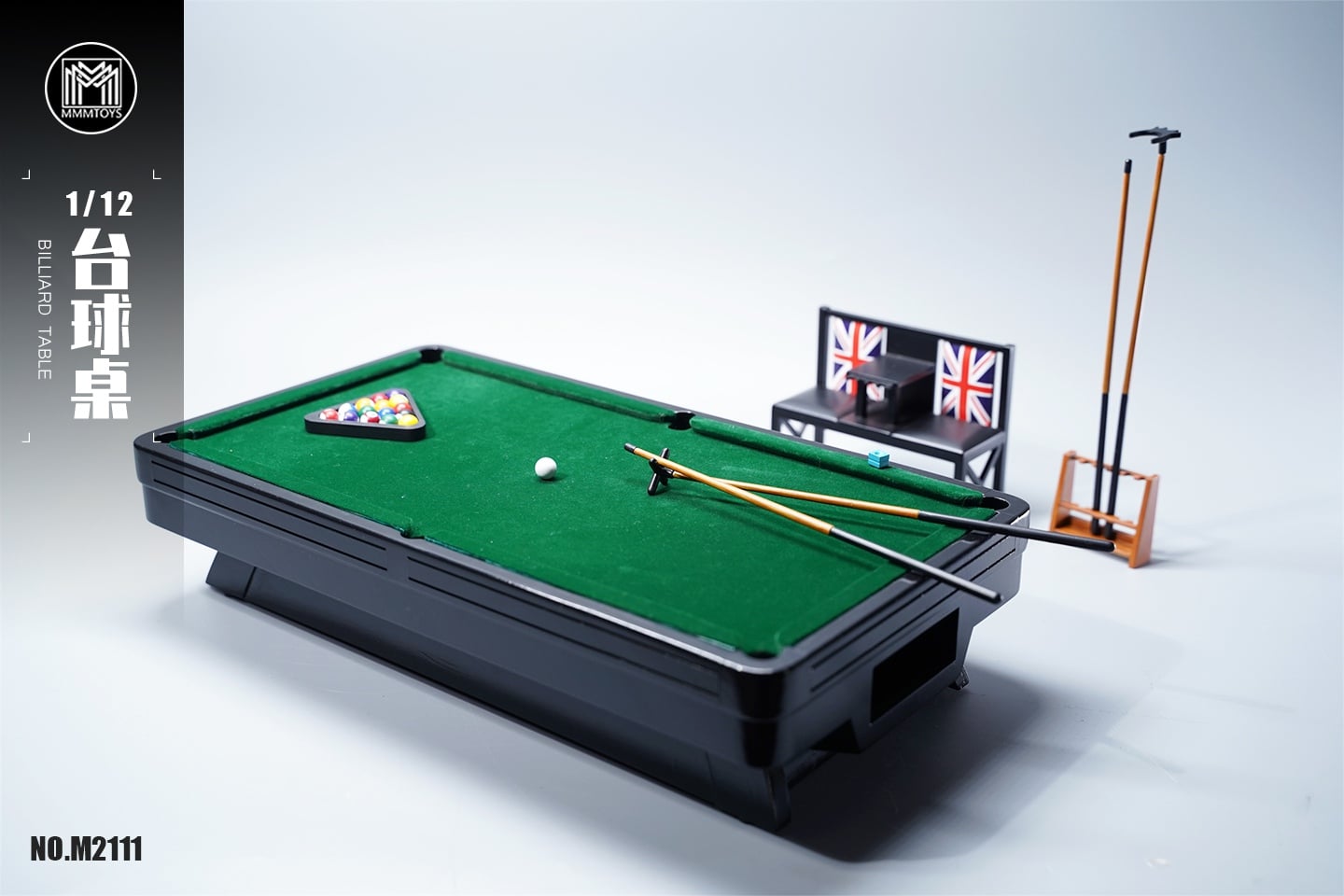 [สั่งจอง]mmmtoys M2111 1/12 : Billiard Table