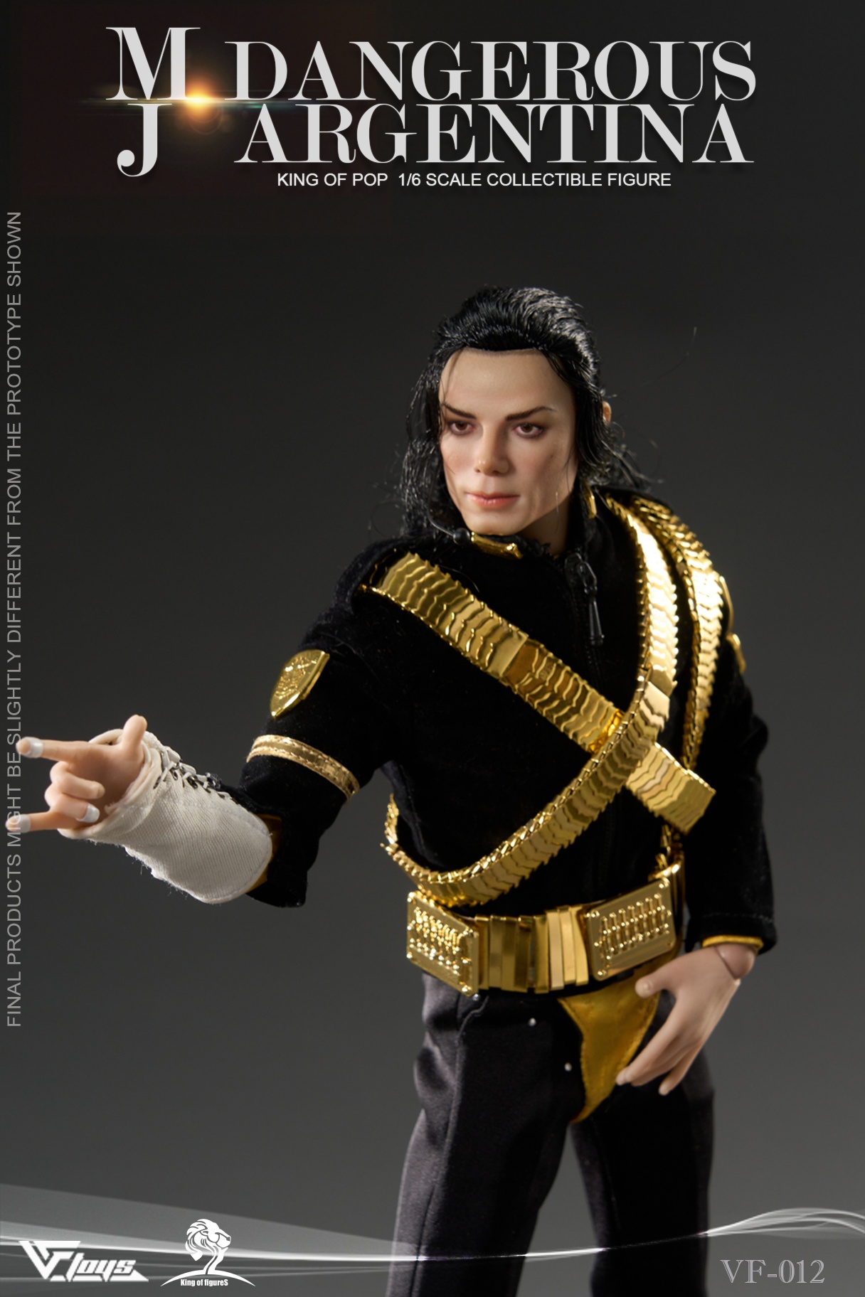 [สั่งจอง]VFTOYS+King of Figure VF-012 1/6 : MJ DANGEROUS ARGENTINA