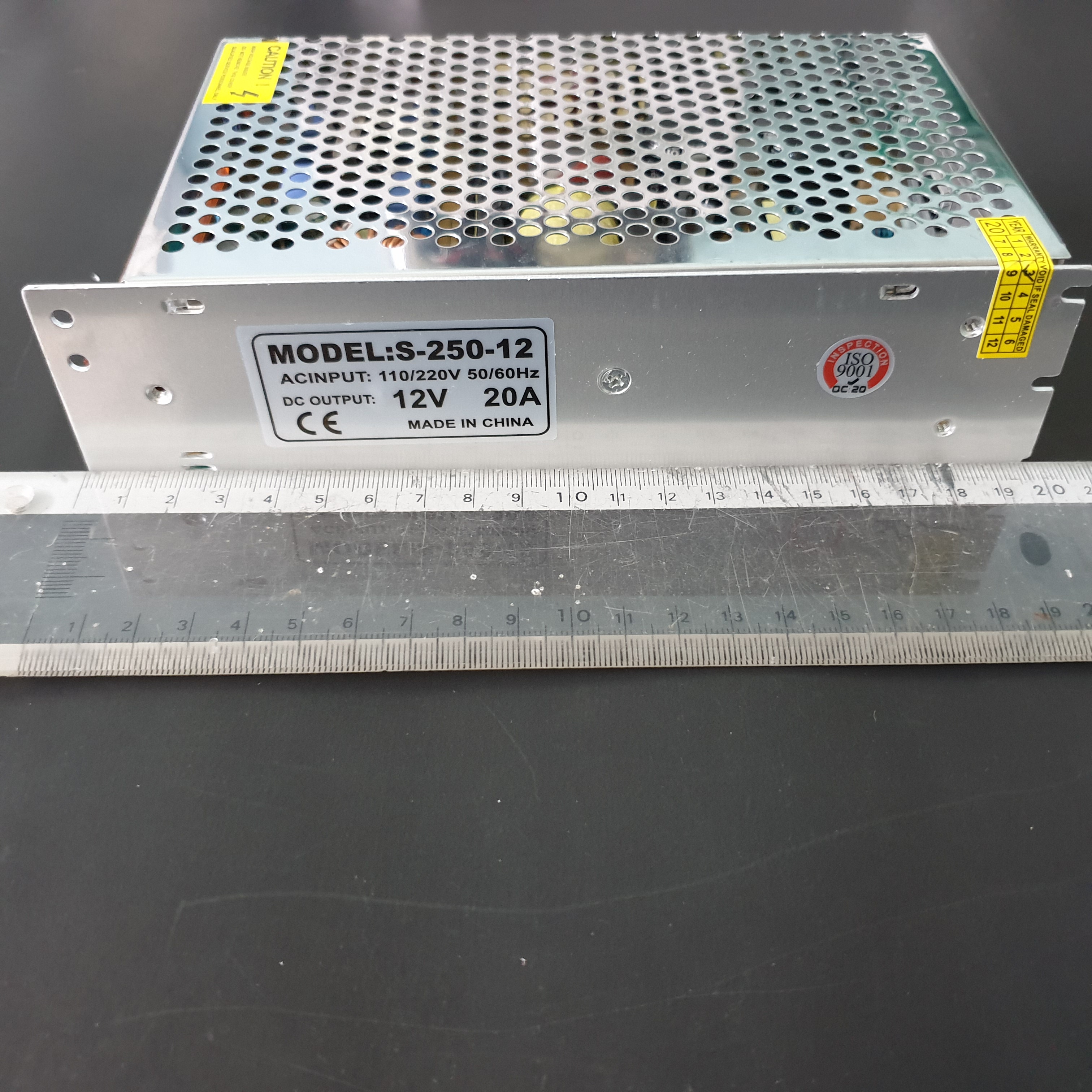 12V 20A สวิทชิ่งเพาเวอร์ซัพพลาย Switching power supply ( 220v ac to 12v dc)