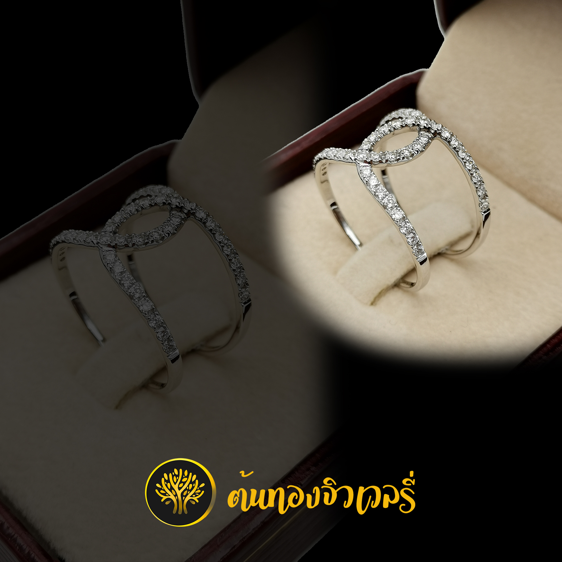 แหวนเพชรแถว สวยแบบมีสไตล์ สวยแบบเก๋ๆไปเลยสิครับ