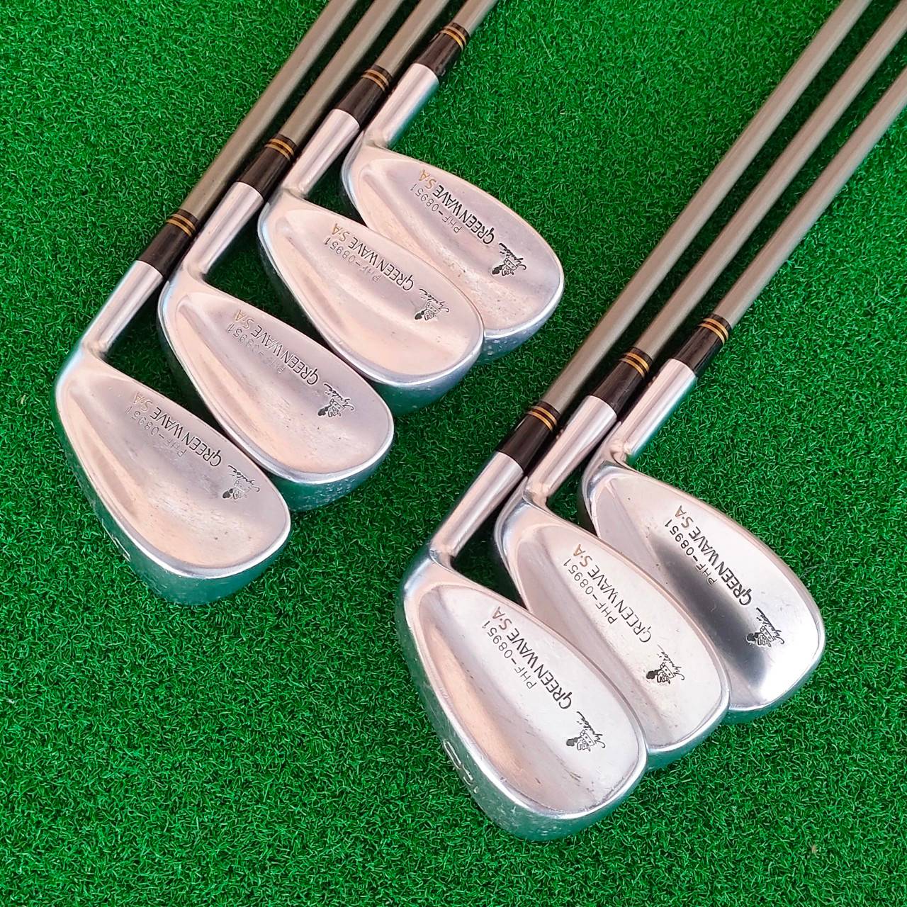 ชุดเหล็ก GREEN WAVE S-A มีเหล็ก 5-9 เเละ PW SW ก้าน JUYUTEN FN-FF FLEX AR MADE IN JAPAN