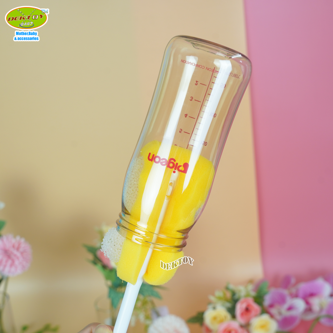 Gracekids เกรซคิดส์ แปรงล้างขวดนมฟองน้ำโคลเวอร์4442