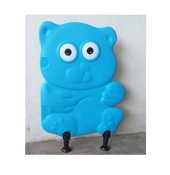 แผ่นกั้นห้องน้ำเด็ก หน้าหมีน้อย แผงกั้นห้องน้ำ (ราคาต่อแผ่น) สำหรับโรงเรียน ศูนย์พัฒนาเด็กเล็ก เนอสเซอรี่ สั่ง30-45วัน