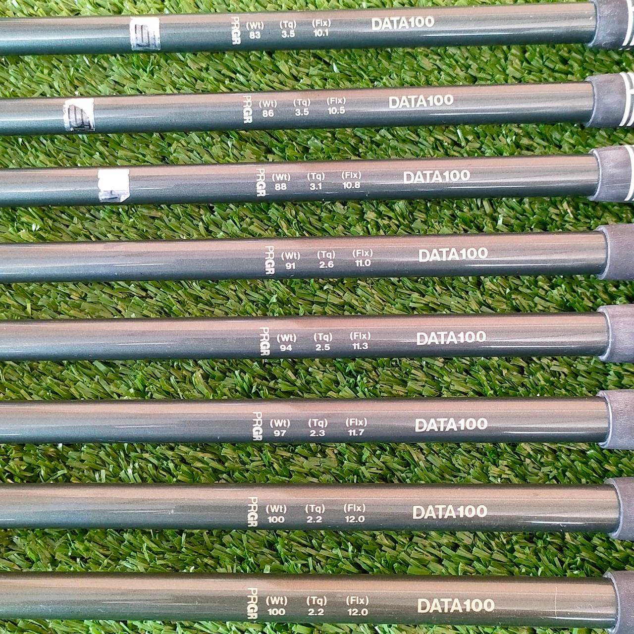 ชุดเหล็ก PRGR DATA 601 FORGED พรีเมี่ยมญี่ปุ่น มีเหล็ก 4-9 เเละ PW SW ก้าน DATA100 FLEX R