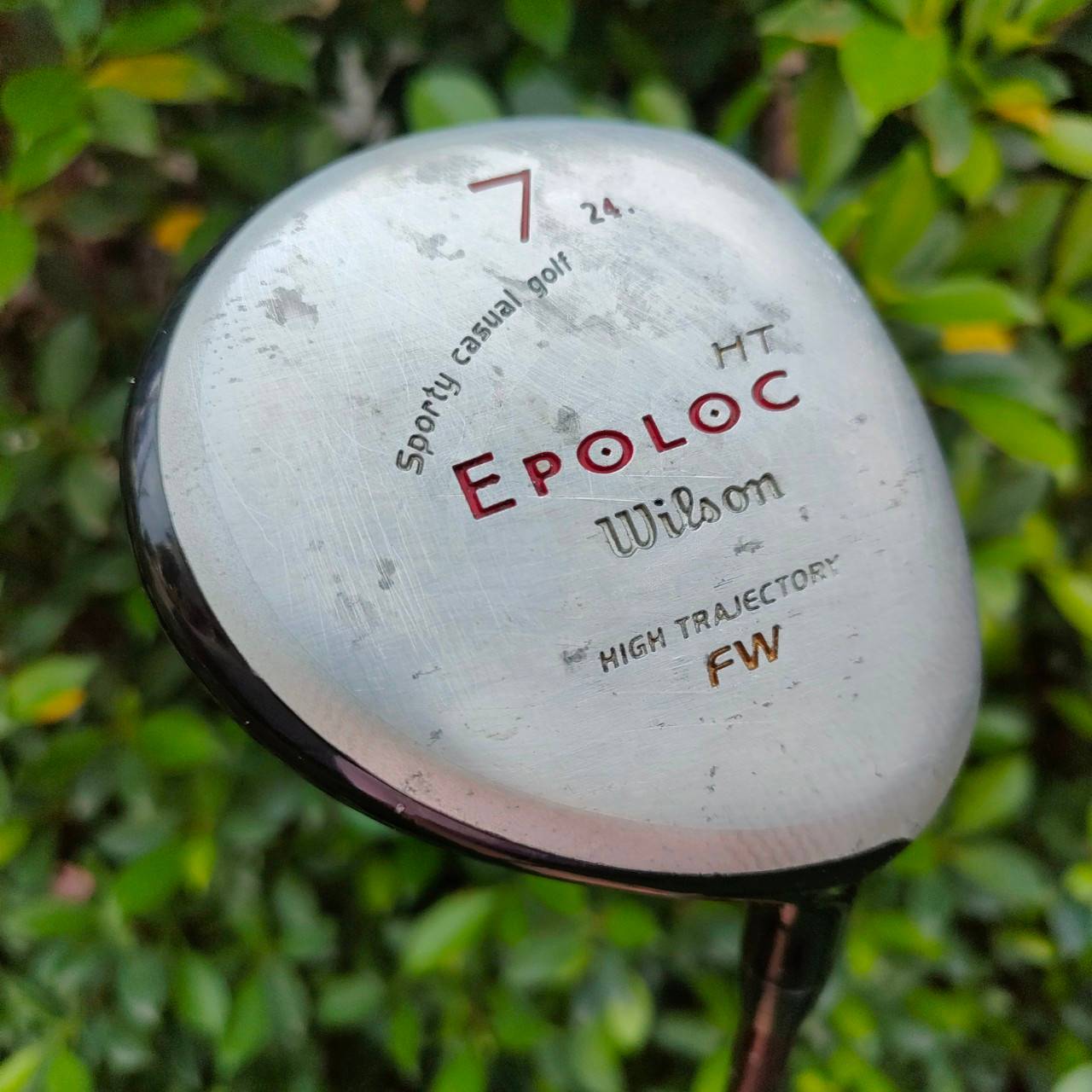 ** ไม้กอล์ฟสำหรับผู้หญิง ** FW 7 WILSON EPOLOC HT องศา 24 ก้าน EPOLOC FLEX L