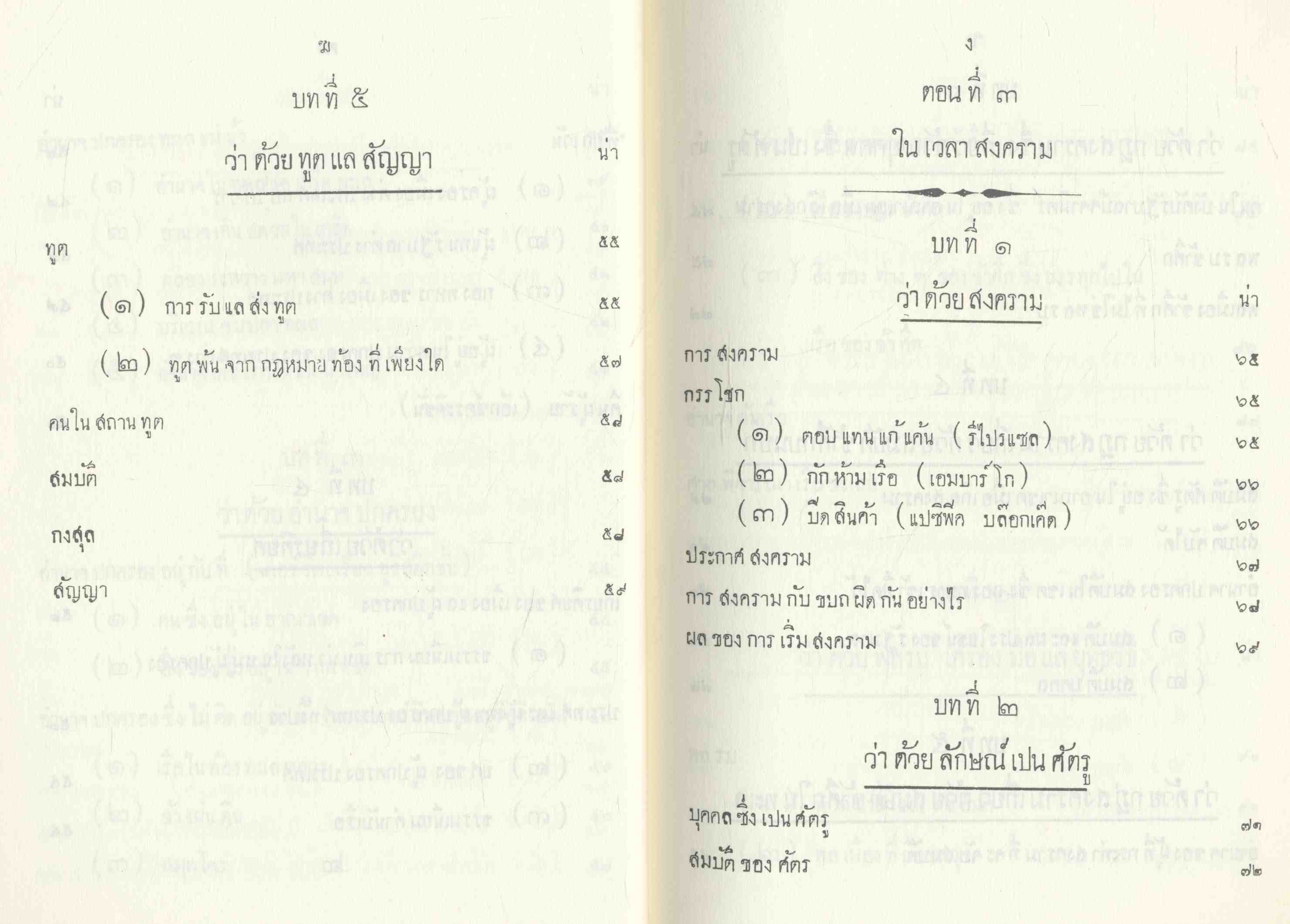 หัวข้อกฎหมายนานาประเทศ แพนกคดีเมือง พระบาทสมเด็จพระมงกุฎเกล้าเจ้าอยู่หัว ทรงพระราชนิพนธ์