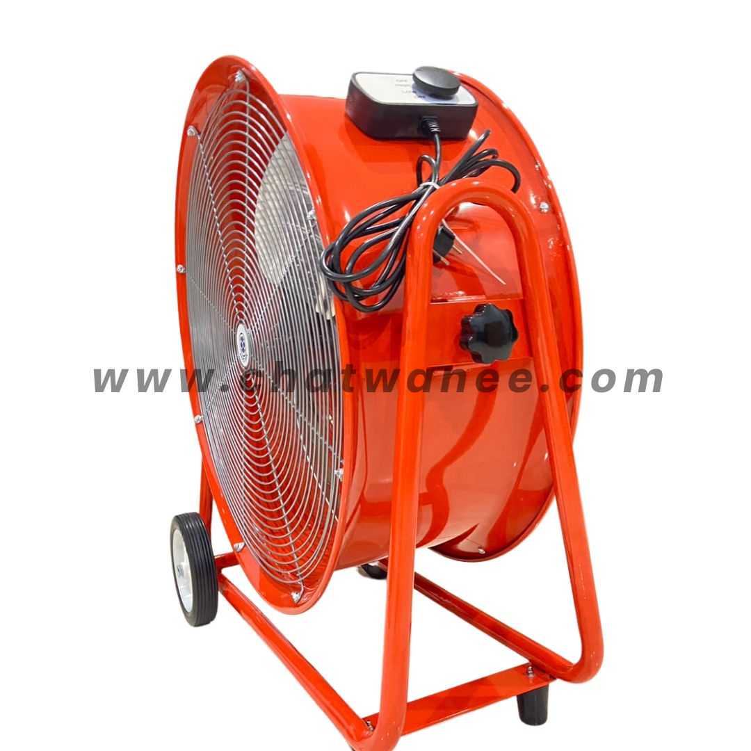 พัดลมถังกลมโครงล้อ AERO WIN (Model: CTF-I-24)