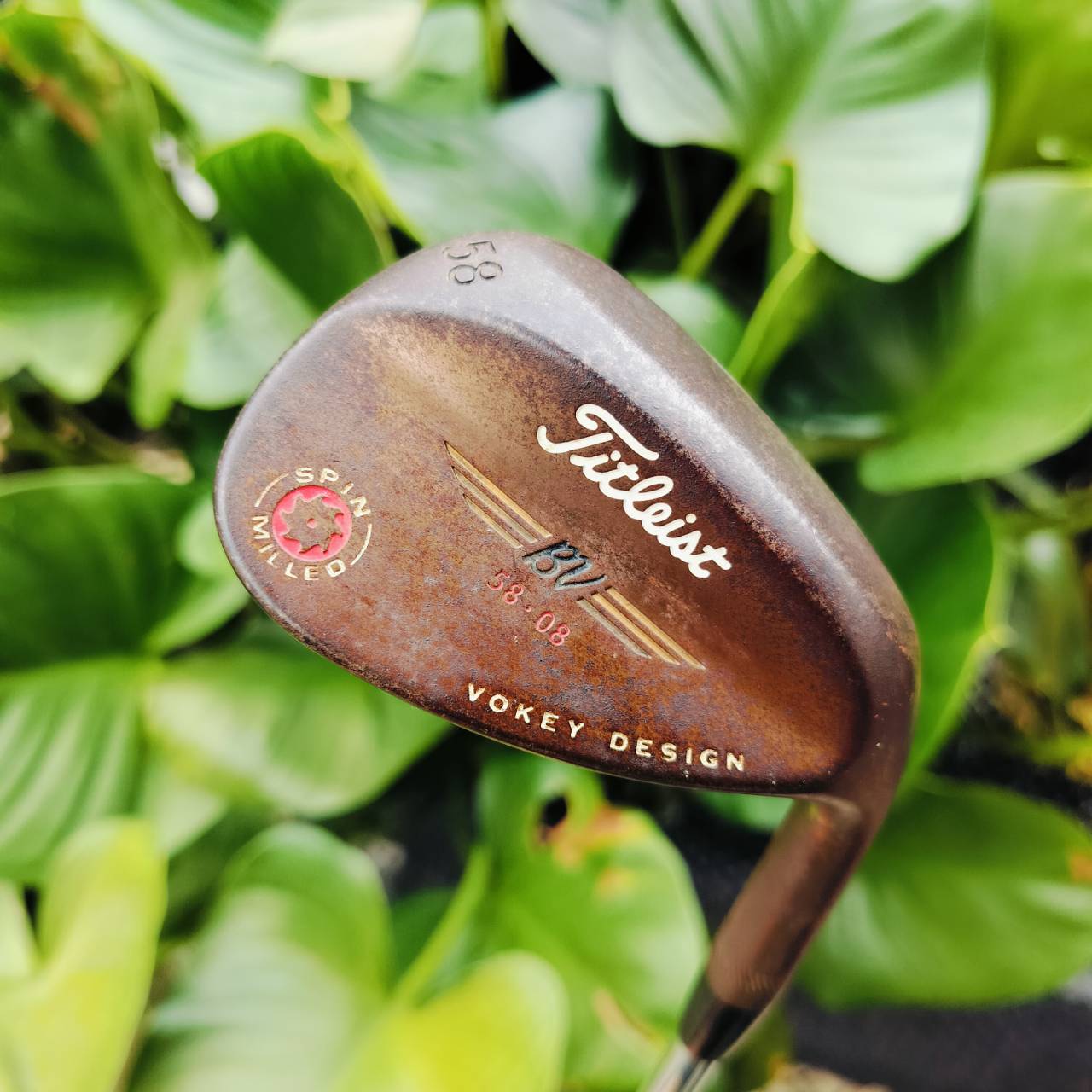 WEDGE Titleist VOKEY DESIGND SPIN MILLED จักรแดง ตัวโหด!!! องศา 58 BOUNCE 8 สภาพสวยมากๆ ไม้กอล์ฟพรีเมี่ยมมือสอง ของแท้ By NakaraLuxurious