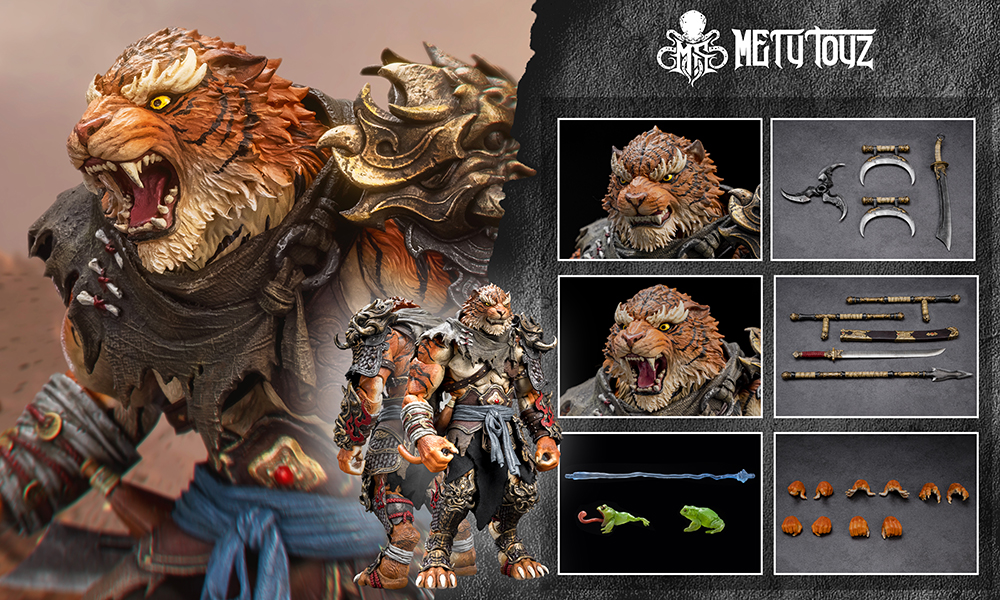 [สั่งจอง] Metytoyz 1/10 : Adventurer's World - Tiger Vanguard. JinshanJun (24ซม.)