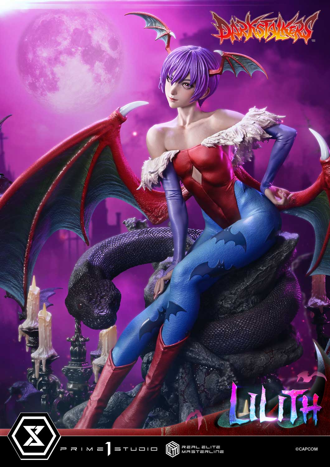 [สั่งจอง] Prime 1 Studio REMDKS-02: Lilith (Darkstalkers)