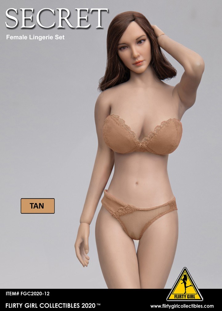 [สั่งจอง]FLIRTY GIRL COLLECTIBLES FGC2020-9-12 1/6 : Strapless Bra Set 2020