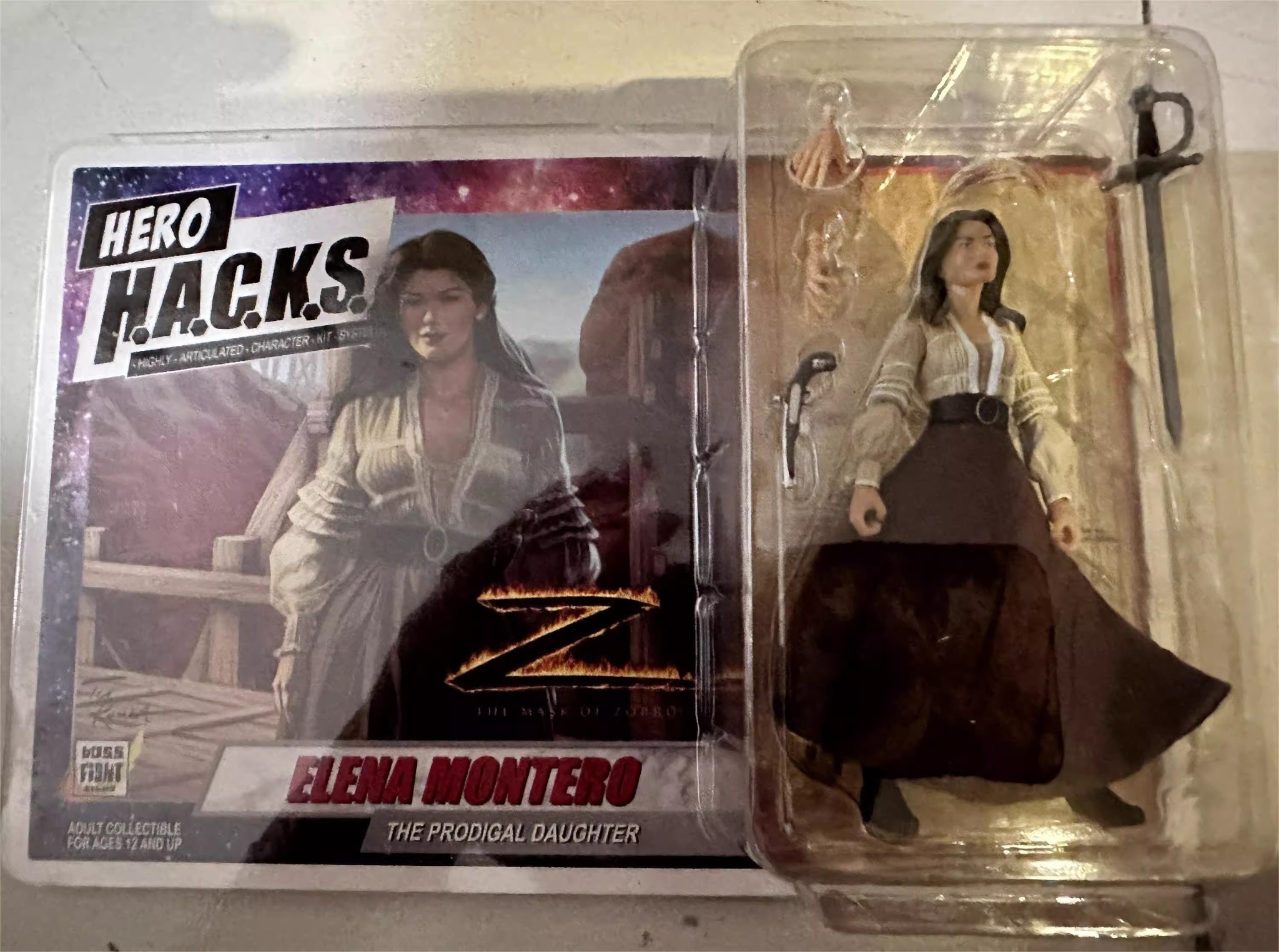 [สั่งจอง] BOSS FIGHT STUDIO 1/18 : HERO H.A.C.K.S. ZORRO ACTION FIGURE - ALEJANDRO MURRIETA