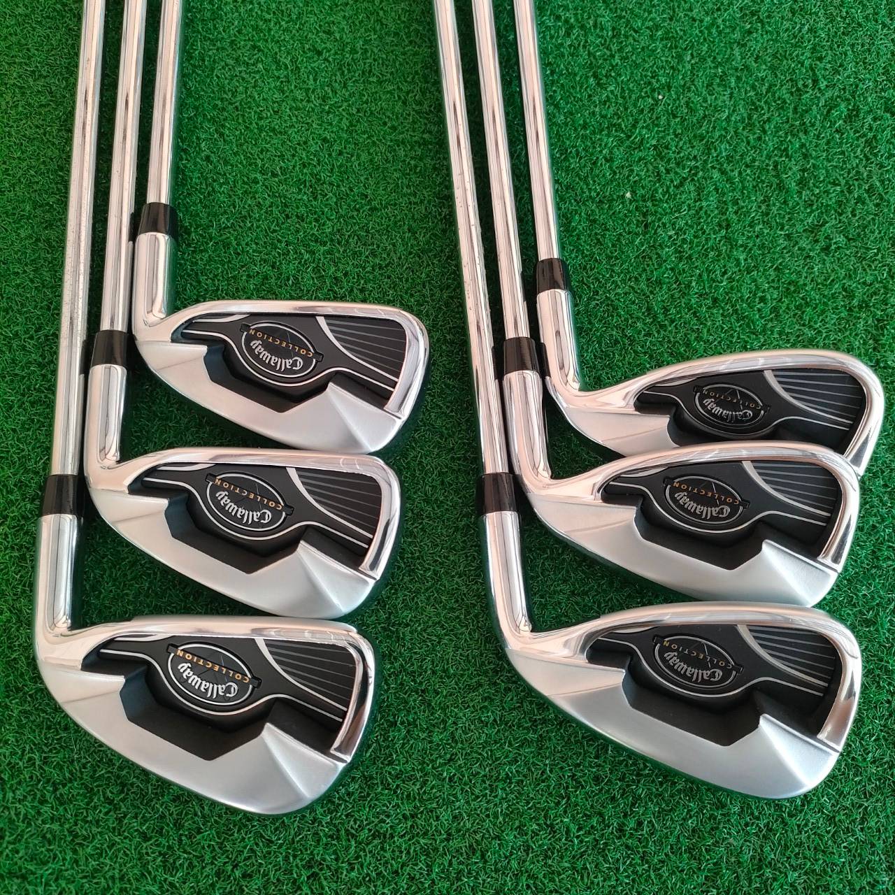 ชุดเหล็ก CALLAWAY COLLECTION มีเหล็ก 5 - 9 เเละ PW สวยนางฟ้า ก้าน GOLD SERIES GS90 FLEX R300 เป็นชุดเหล็ก Callaway พรีเมี่ยม