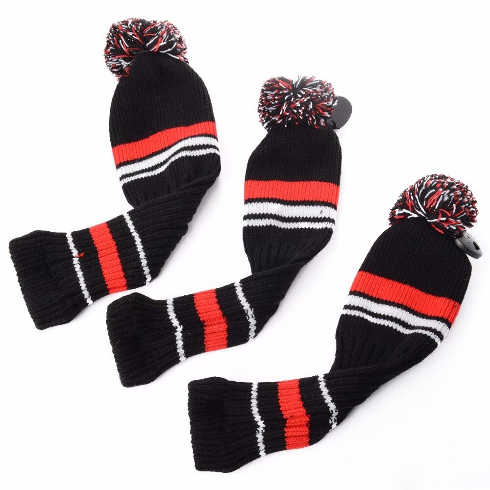 Cover หัวไม้ MT020 Headcovers (1,#3,#5) ถักสไตล์ถุงเท้า