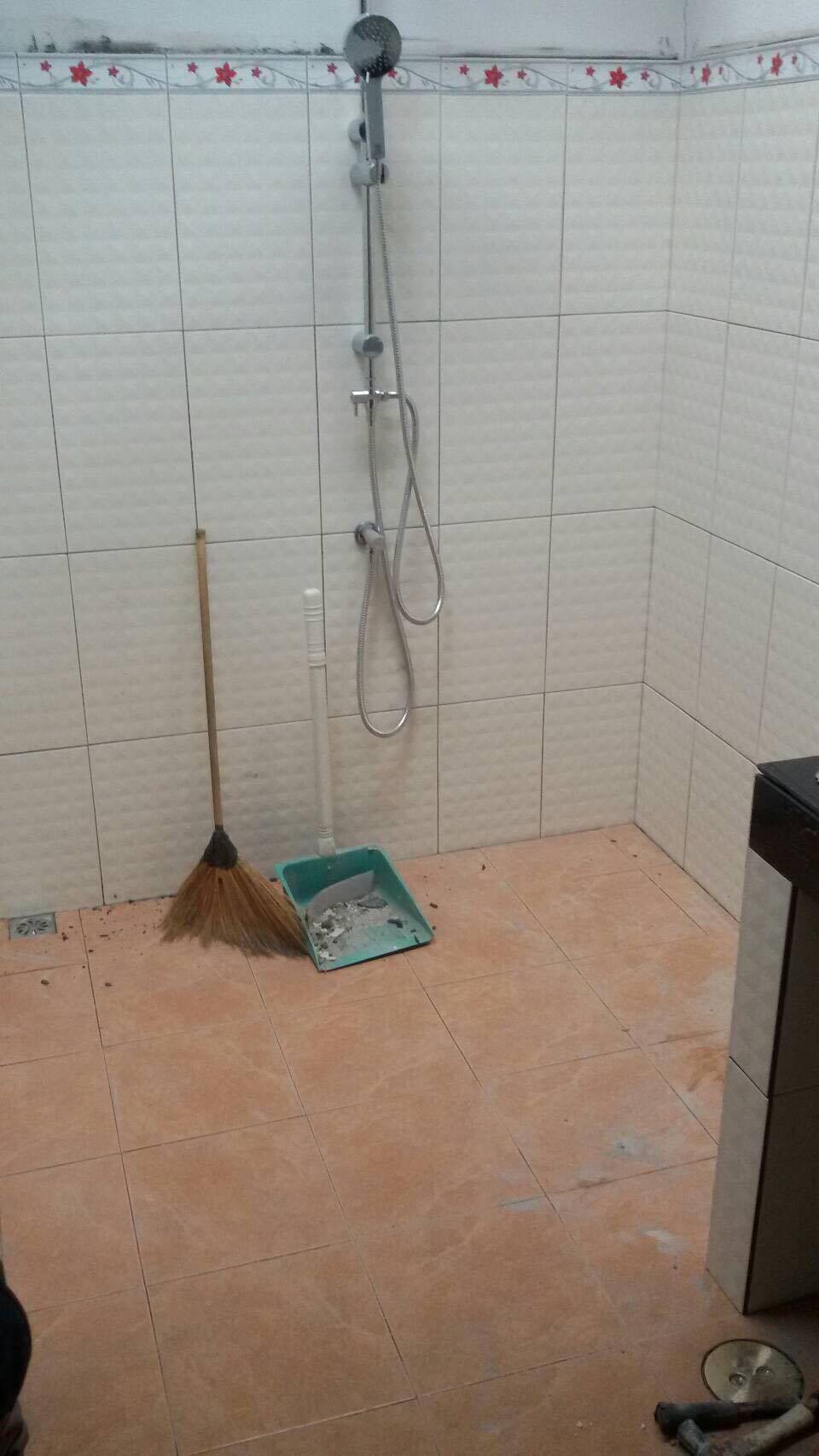 งาน ปรับปรุงซ่อมแซม ห้องน้ำใหม่ บ้าน อ.เย็น รร.อัสสัมชัญ