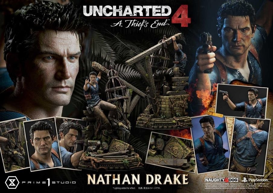 [สั่งจอง]Prime 1 Studio 1/4 : Nathan Drake (Uncharted 4)