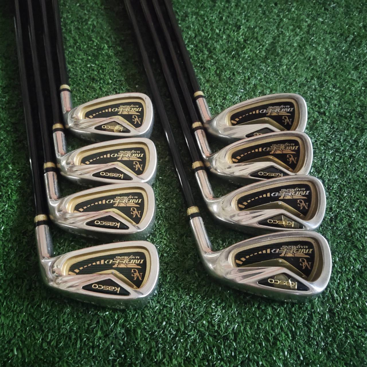 ชุดเหล็กหน้าเด้งมาก!!! KASCO INDEED MARAGING!!! ชุดพรีเมี่ยมสูงสุดของ KASCO ของใหม่ราคาแพงมากๆๆ ญี่ปุ่นแท้ หน้า MARAGING เด้งสุดขีด ตีไกลสุดขั้ว ตีง่ายก้านเบา ไม้กอล์ฟพรีเมี่ยมญี่ปุ่นมือสอง