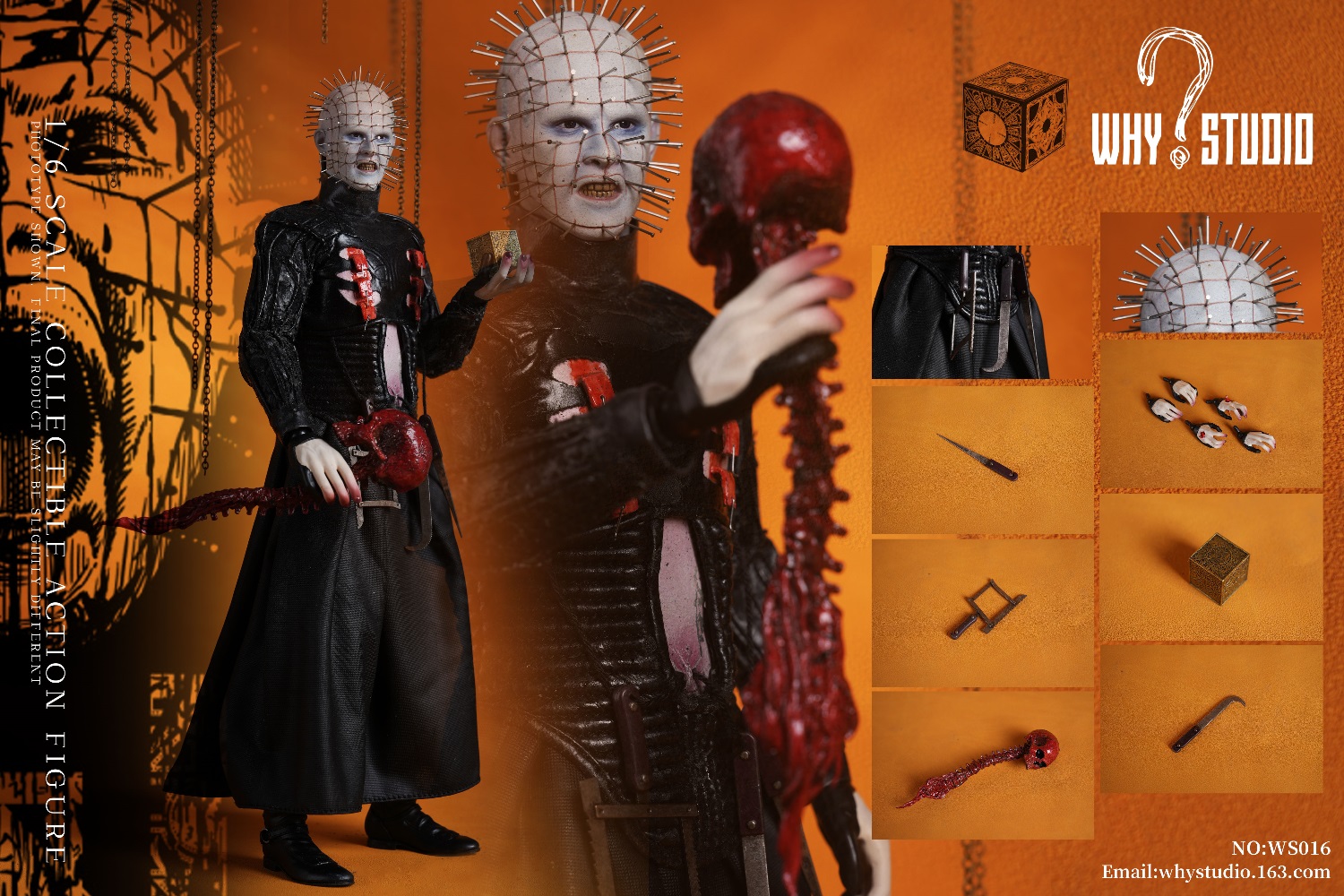 [สั่งจอง]WHY STUDIO WS016 1/6 : Hellraiser