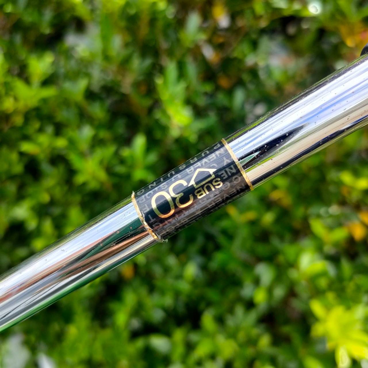 PUTTER NEVER COMPROMISE SUB 30 TYPE 50 NEVER DOUBT YOURSELF สุดยอดพัตเตอร์พรีเมี่ยม หายากครับพัต์ดีมากๆ เล็งง่าย กระจายน้ำหนักได้ดี พัตต์ตรงมาก