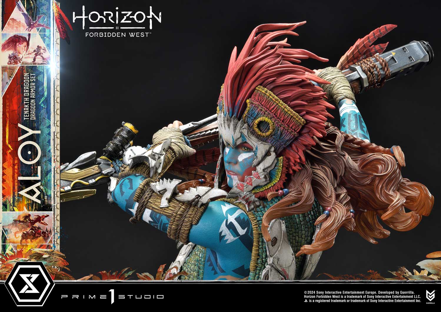 [สั่งจอง] Prime 1 Studio UPMHFW-02 : Aloy Tenakth Dragoon Armor (Horizon Forbidden West)