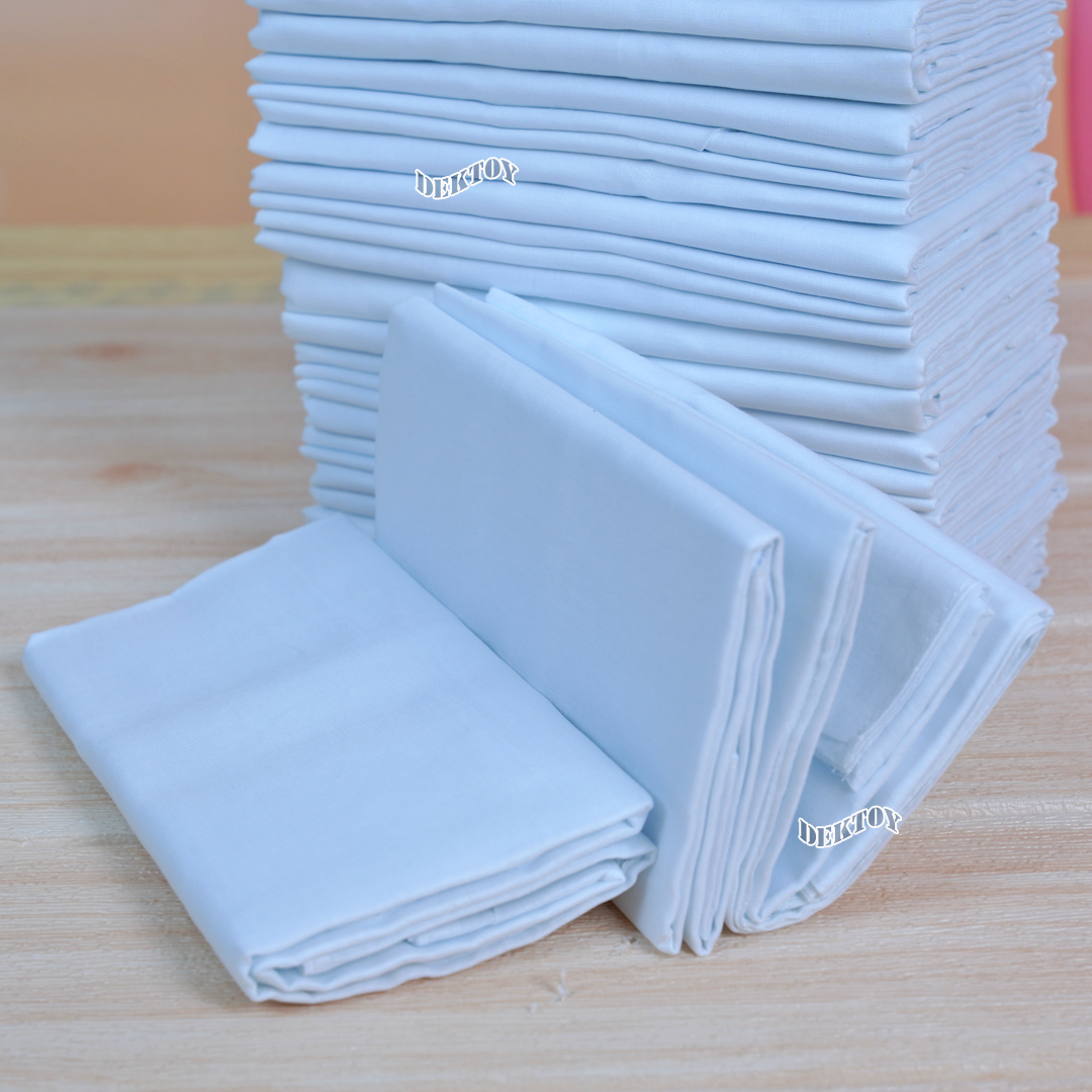 Gold Baby ผ้าอ้อมสาลู 2 ชั้นเกรดA ขาวล้วน12 ผืน