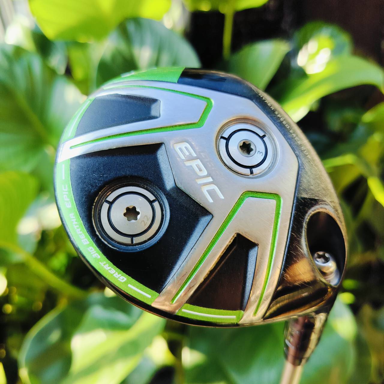 FW3 Callaway GBB EPIC SUB ZERO ก้าน TOUR AD TP6 FLEX S องศา 15 กระดองเคฟล่าทั้งชิ้น จุด CG ต่ำ - ลึก ตีลูกลอยง่ายมาก และตีไกลแบบสุดๆ ไม้กอล์ฟพรีเมี่ยมมือสอง ของแท้ By NakaraLuxurious