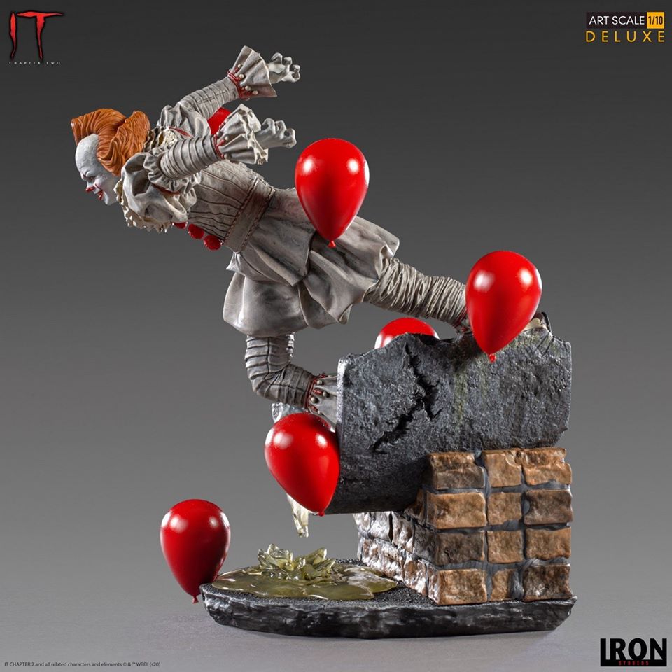 [สั่งจอง]IRON STUDIOS WBHOR31220-10 Art Scale 1/10 IT Chapter Two : Pennywise Deluxe Edition