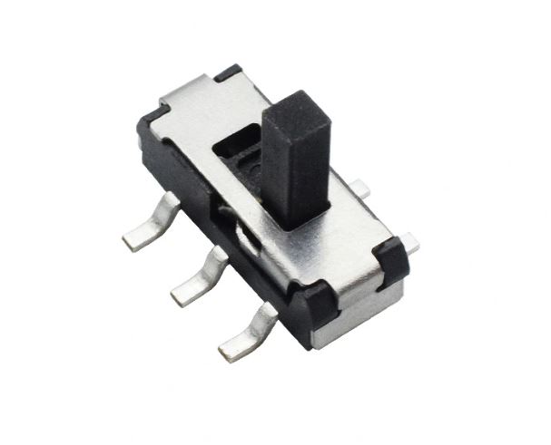 สวิตซ์ เปิด ปิด SMD MST22D18(2P2T) Hexa foot patch small toggle 6 feet 2 gear handle 2MM MSS22D18 toggle switch ON/OFF switch