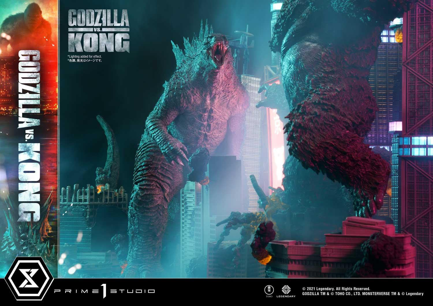 [สั่งจอง]Prime 1 Studio UDMGVK-03: Godzilla vs Kong Final Battle