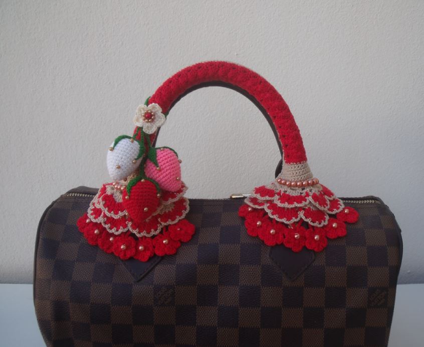 🏵️หูถักหุ้มหูกระเป๋าสำหรับ สปีดี้ coach Speedy Alma bb/pm🏵️