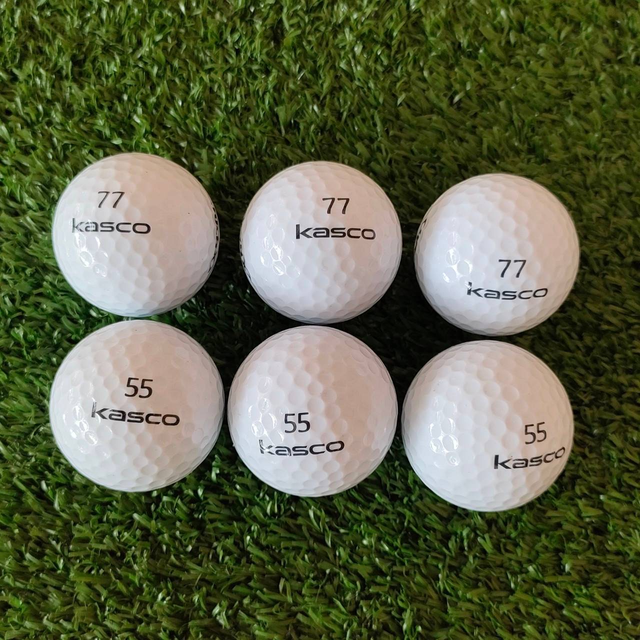 ลดล้างสต๊อก !!! ลูกกอล์ฟ KASCO XD701 MADE IN JAPAN เบอร์ 77 ของใหม่ล้างสต๊อค 1 หลอด มี 3 ลูก ตีสบายๆก็ไกลจัด!!!