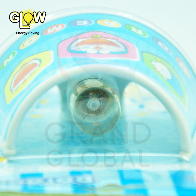 โคมไฟ Night light โคม ไฟมินิ ไนท์ไลท์ ห้องนอน ห้องเด็ก หัวเตียง ลายโดราเอมอน เสียบ ไฟบ้าน