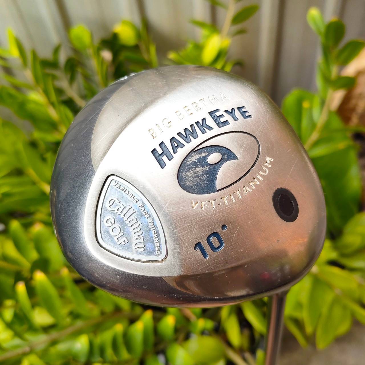 DRIVER CALLAWAY HAWK EYE องศา 10 เป็นตัว VFT TITANIUM วัสดุดีมาก ตีไกล ก้าน SYSTEM 60 FLEX R ตีง่ายมากๆ เสียงเพราะ เร่งสปีดได้ดีค่ะ ไม้กอล์ฟพรีเมี่ยมมือสอง ของแท้ By NakaraLuxurious