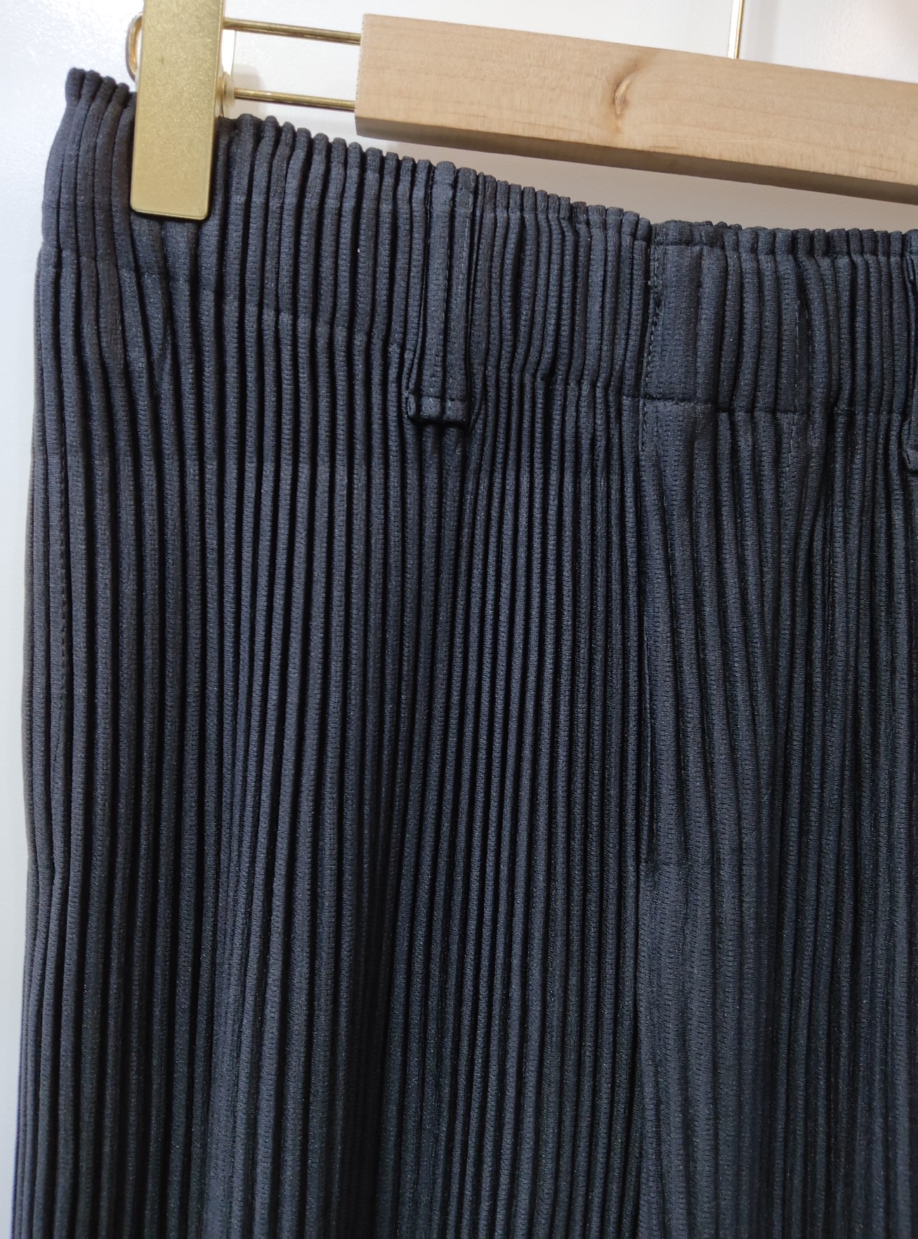 UNISEX ยาว 38 นิ้ว 2MUAY รุ่น GM0755 กางเกงอัดพลีท THICK STRAIGHT FIT PLEATED PANTS 4 สี FREE SIZE