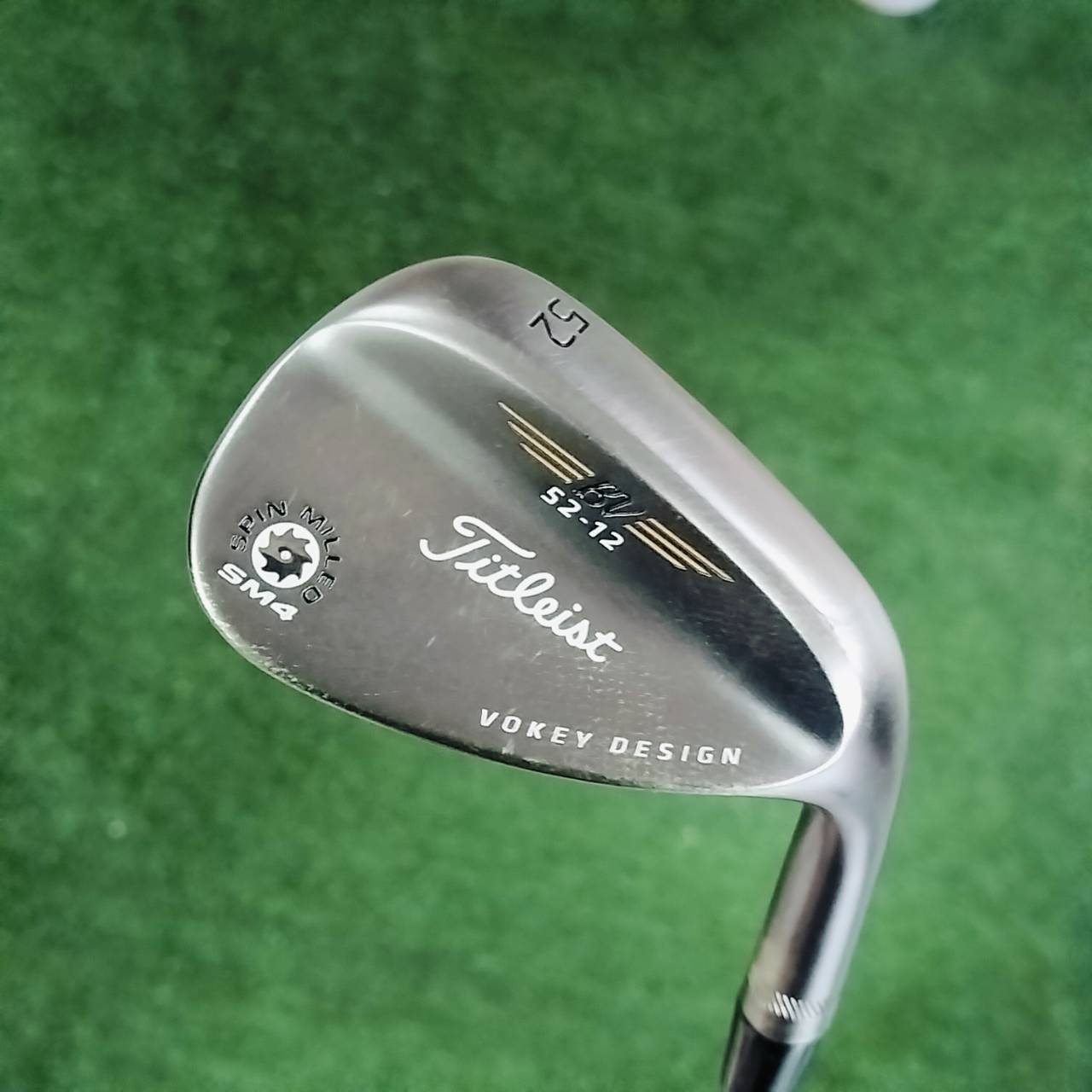 🏌️ WEDGE TITLEIST BV SPIN MILED SM4 VOKEY DESIGN องศา 52 BOUNCE 12 สุด❗❗❗ ไม้กอล์ฟพรีเมี่ยมมือสอง ของแท้ By NakaraLuxurious