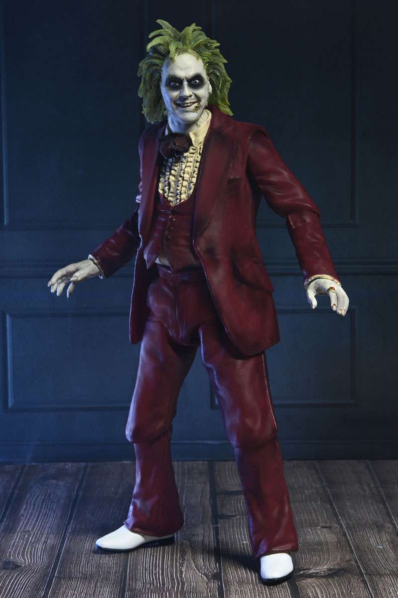 [พร้อมส่ง] Neca 7" : Ultimate "Red Tuxedo" Beetlejuice