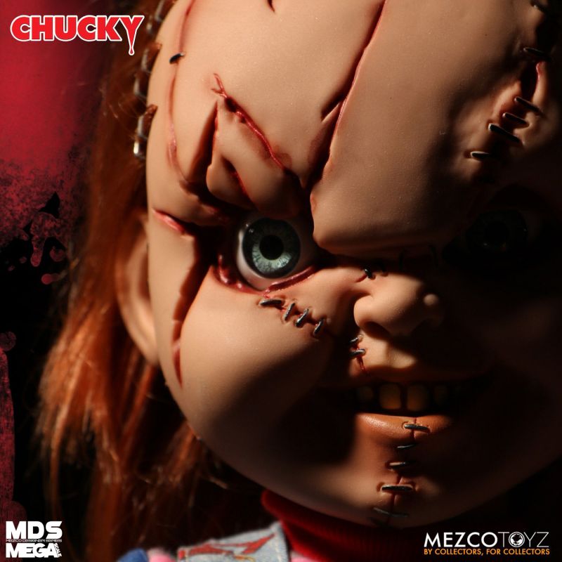 [สั่งจอง]Mezco toyz MDS MEGA SCALE 15" : Bride of Chucky: Talking Scarred Chucky [Re]