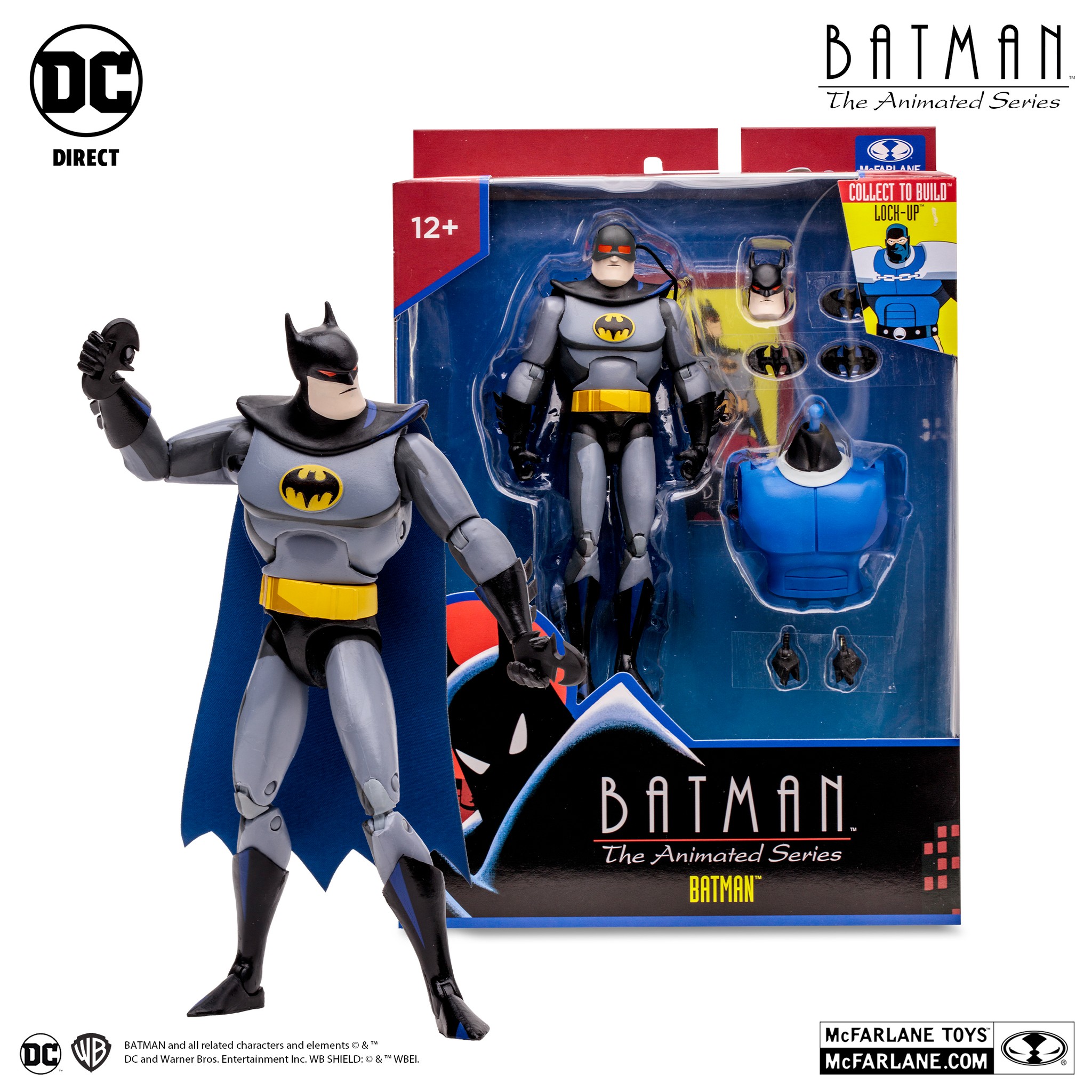 [สั่งจอง] McFarlane Toys 6" : BATMAN: THE ANIMATED SERIES Wave2 (BAF Lock-Up!)