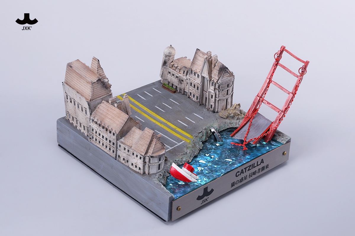 [พร้อมส่ง] "JXK : Catzilla 2.0 - JXK239C (ฉาก)" (เฉพาะฐานไม่รวม Catzilla ในภาพโปรโมท)