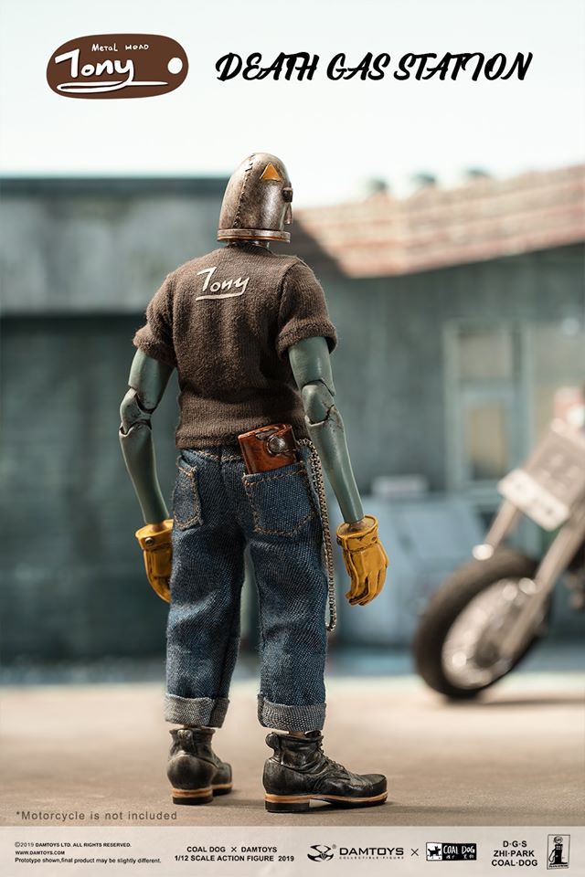 [สั่งจอง]DAMTOYS x COALDOG PES020 1/12 Iron Head Tony – Death Gas Station series Posable figure
