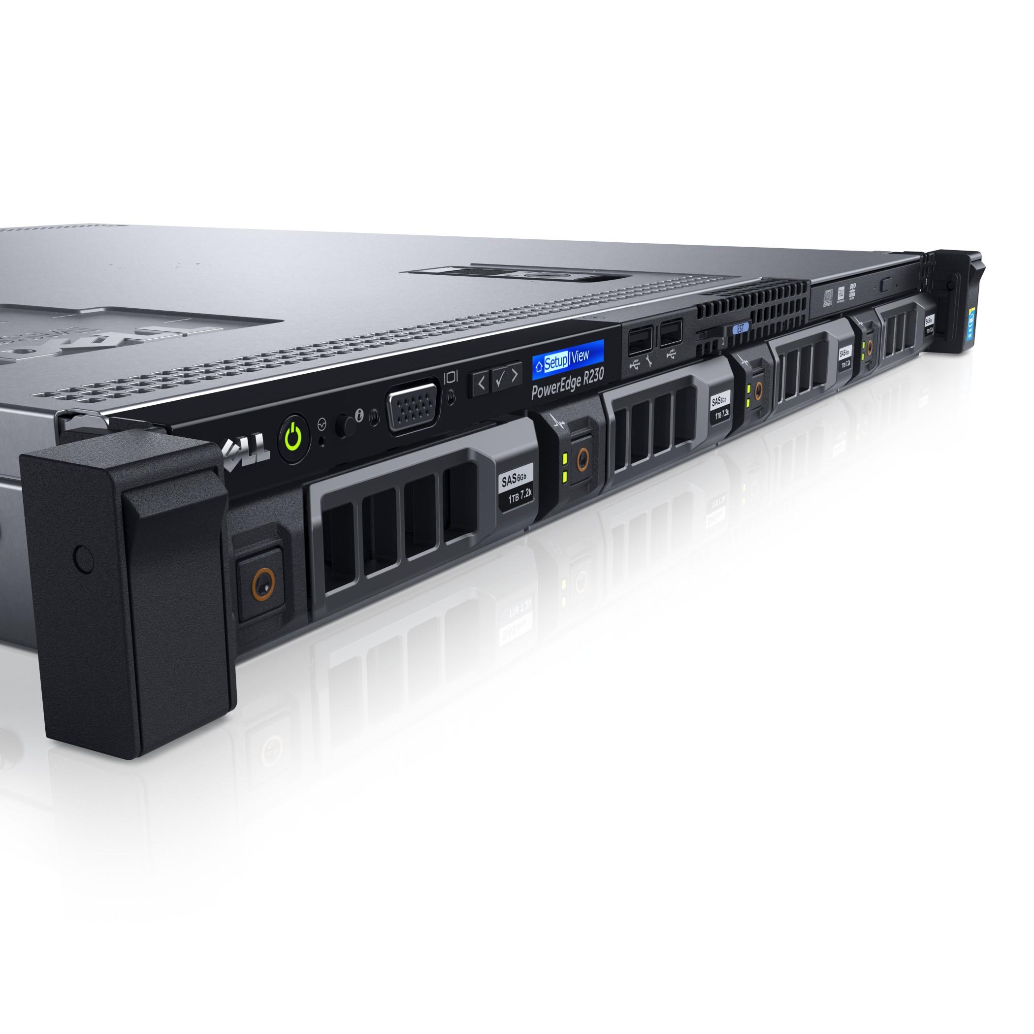 Dell Server R230 server ขนาดกลางสำหรับองค์กร์ มีประกันศูนย์เหลือ