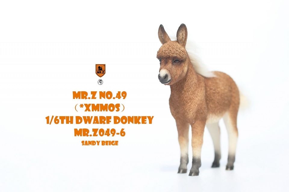 [สั่งจอง] Mr.Z MRZ049 Animal Model No.49: 1/6th Dwarf Donkey